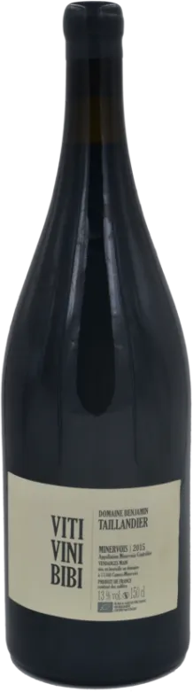 vue du vin Aoc Minervois Viti Vini Bibi