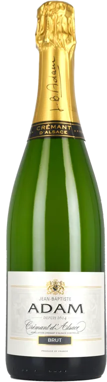 photo du vin Aop Crémant d’Alsace Brut jb Adam