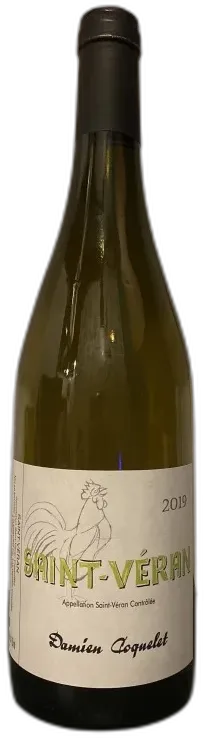 illustration du vin Aop Saint Veran Damien Coquelet 2019