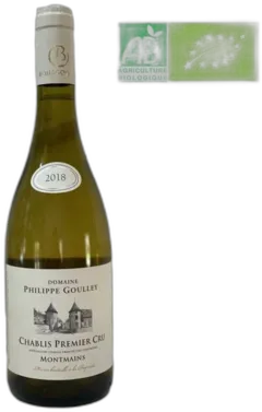 photo du vin Aoc Chablis 1er Cru Montmains 2018
