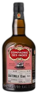 photo du vin Rhum Compagnie des Indes Guatemala Darsa 12 Ans