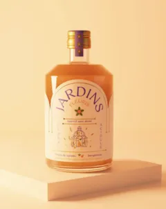 illustration du vin Apéritif Sans Alcool Jardins Fleuris Fleurs de Sureau Bergamote