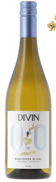 illustration du vin Vin Sans Alcool Divin Sauvignon Blanc