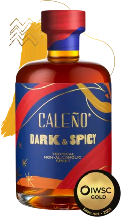 capture du vin Spiritueux Sans Alcool Caleno Dark & Spicy