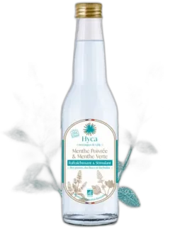 photos du vin Hyca Eau Aromatisée Menthe Poivrée Menthe Verte