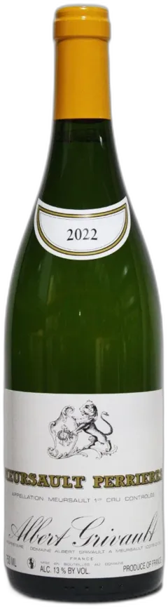 photo du vin Albert Grivault Meursault 1er Cru Perrieres 2022