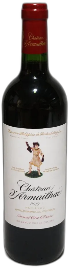 photo du vin Armailhac 2019