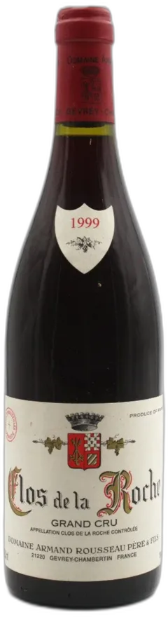 capture du vin Armand Rousseau Clos de la Roche Grand Cru 1999
