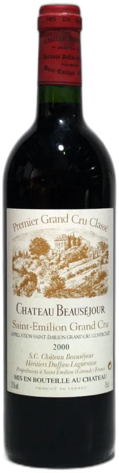 aperçu du vin Château Beauséjour Saint-Emilion Grand Cru