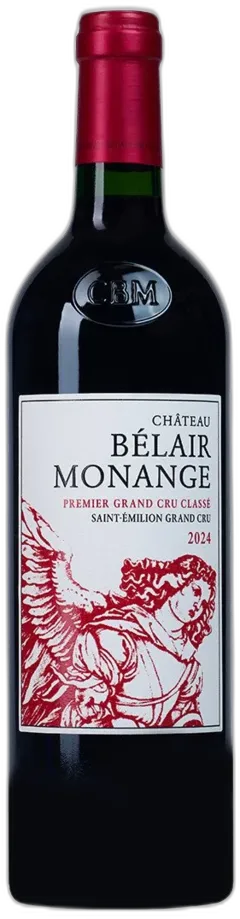 vue du vin Belair Monange 2024 la
