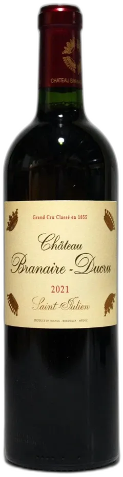 vue du vin Branaire Ducru 2021