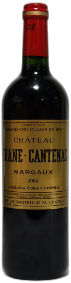 photo du vin Brane Cantenac 2004
