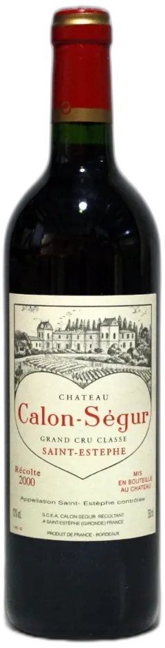 image du vin Calon Segur 2000 la