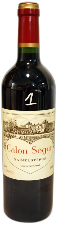 photos du vin Calon Segur 2006
