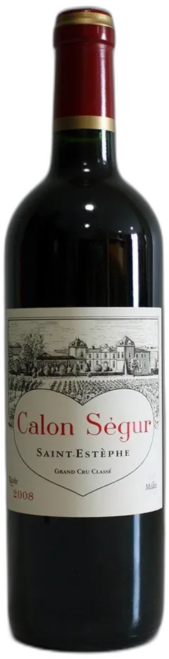 photos du vin Calon Segur 2008