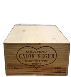 capture du vin Calon Segur 2008 la