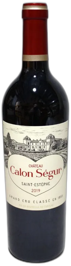 photo du vin Calon Segur 2019 la
