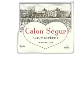 photo du vin Calon Segur 2019 la