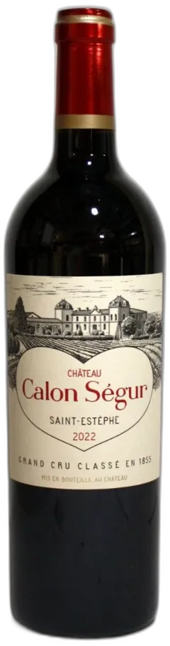 aperçu du vin Calon Segur 2022