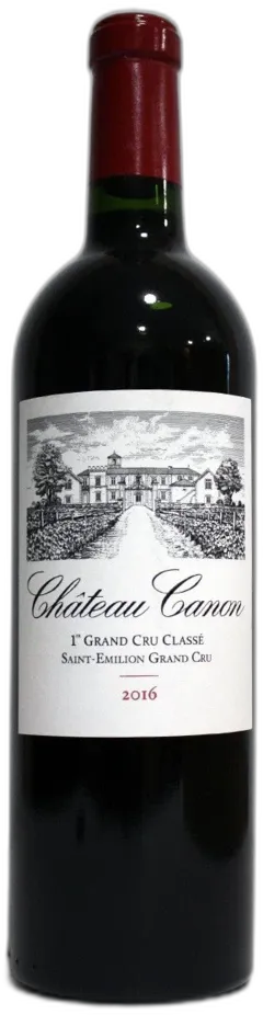 photo du vin Château Canon Aoc Saint-Emilion Grand Cru 2016 bt