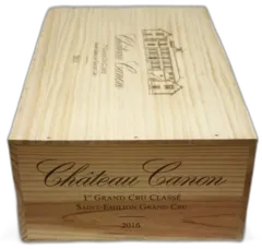 photo du vin Château Canon Aoc Saint-Emilion Grand Cru 2016 bt