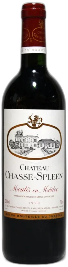 illustration du vin Chasse Spleen 1999