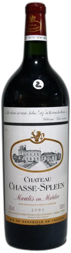 image du vin Chasse Spleen 2001 Magnum