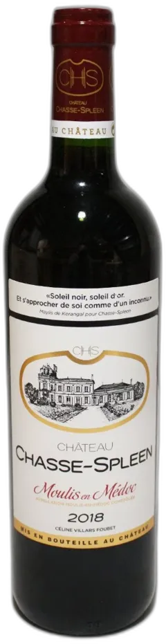 photo du vin Chasse Spleen 2018