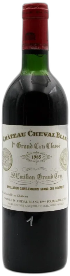 vue du vin Cheval Blanc 1985