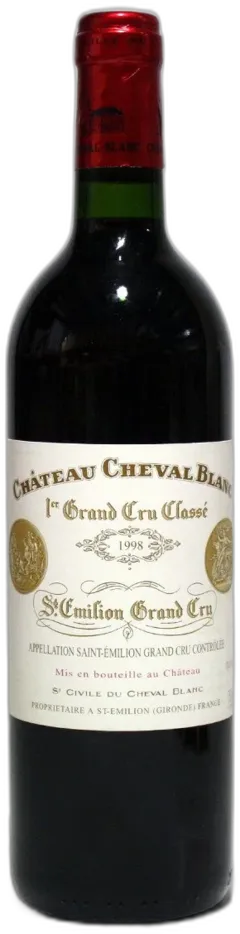 photo du vin Cheval Blanc 1998 la