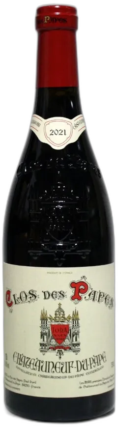 capture du vin Clos des Papes Chateauneuf-du-Pape 2021 Magnum