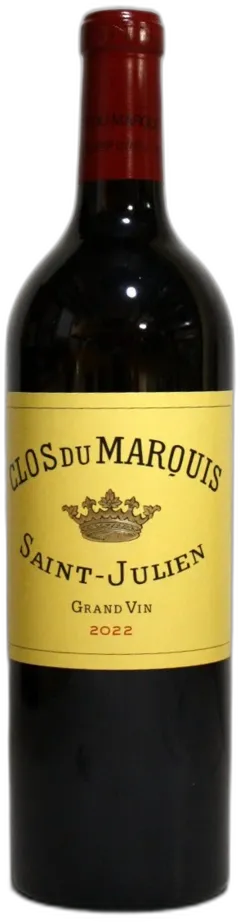 vue du vin Clos du Marquis 2022 la