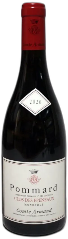 capture du vin Comte Armand Pommard 1er Cru Clos des Epeneaux 2020