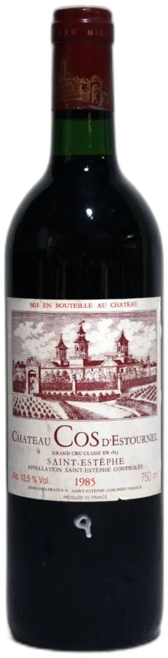 capture du vin Cos d’Estournel 1985