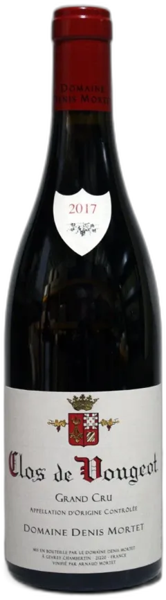 image du vin Denis Mortet Clos de Vougeot 2017