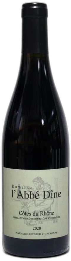 image du vin Domaine l’Abbé Dîne Cotes du Rhône Rouge