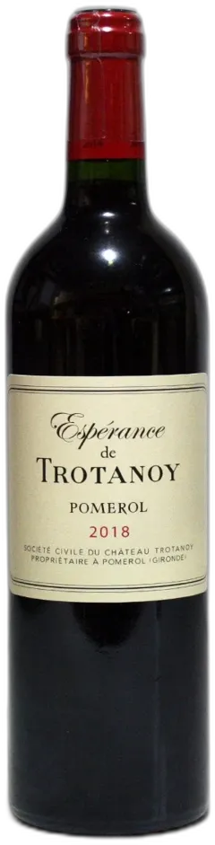 image du vin Esperance de Trotanoy 2018