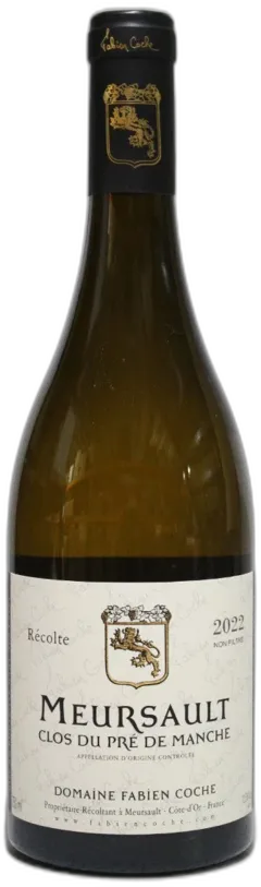 photo du vin Fabien Coche Meursault Clos du Pre de Manche 2022