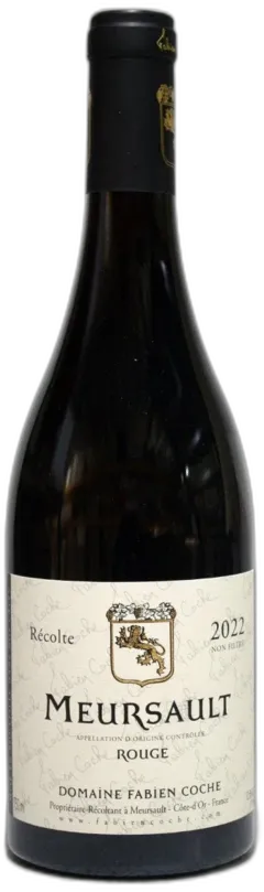 photos du vin Fabien Coche Meursault Rouge