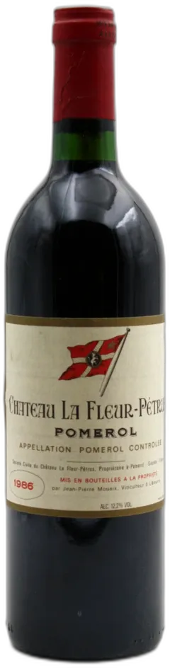 capture du vin Fleur Petrus 1986