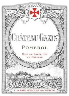 aperçu du vin Gazin Pomerol Aoc