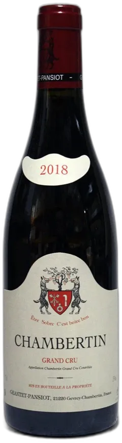 image du vin Geantet Pansiot Chambertin Grand Cru