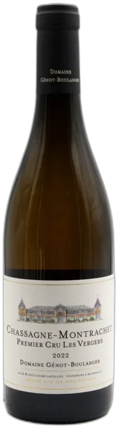 photo du vin Genot-Boulanger Chassagne Montrachet 1er Cru les Vergers