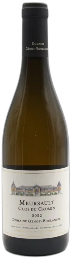 photos du vin Genot-Boulanger Meursault Clos du Cromin 2022
