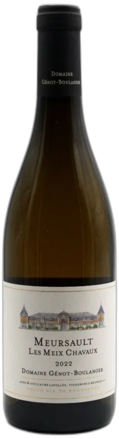 image du vin Genot-Boulanger Meursault les Meix Chavaux
