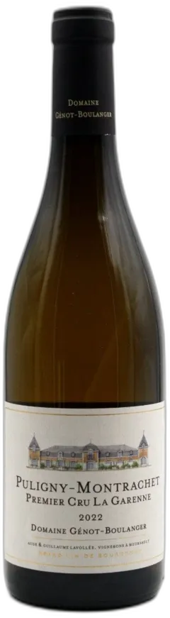 photos du vin Genot-Boulanger Puligny Montrachet 1er Cru la Garenne 2022