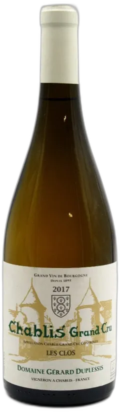 photo du vin Gerard Duplessis Chablis Grand Cru les Clos