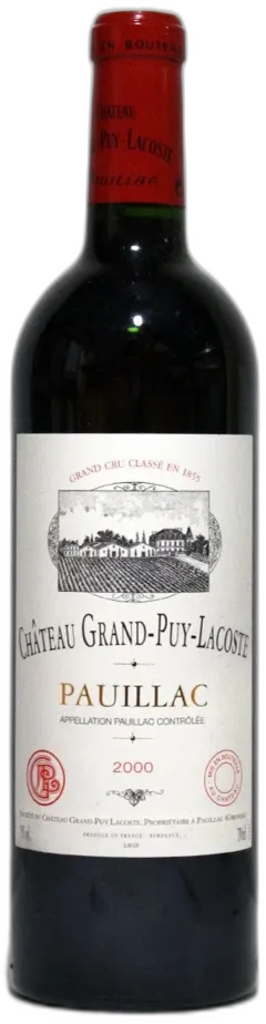 aperçu du vin Grand Puy Lacoste 2000
