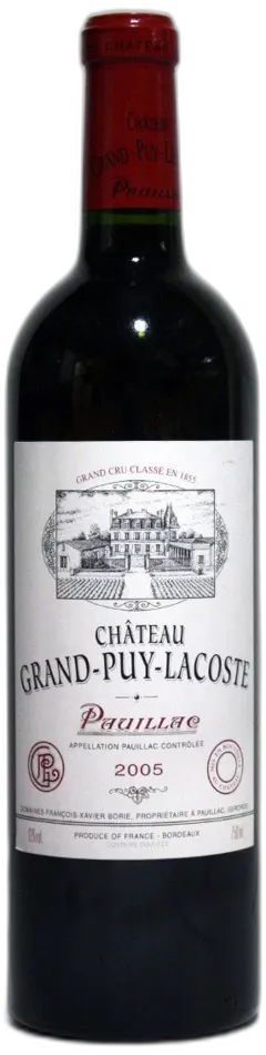 photo du vin Grand Puy Lacoste 2005 la