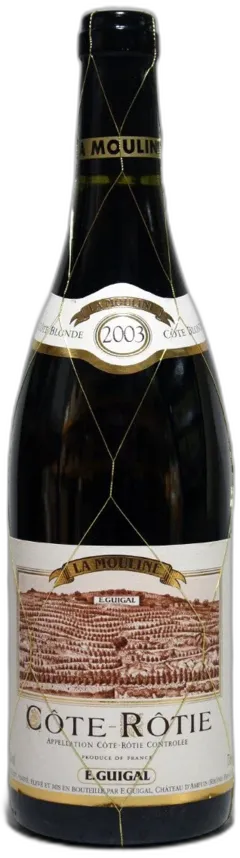 photo du vin Guigal Cote Rotie la Mouline 2003